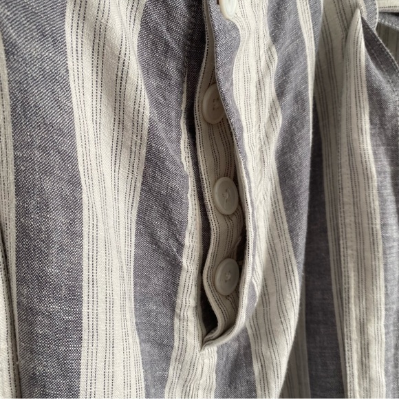 Rails Jess Laguna Striped Linen Blended Pants Large - Picture 10 of 12